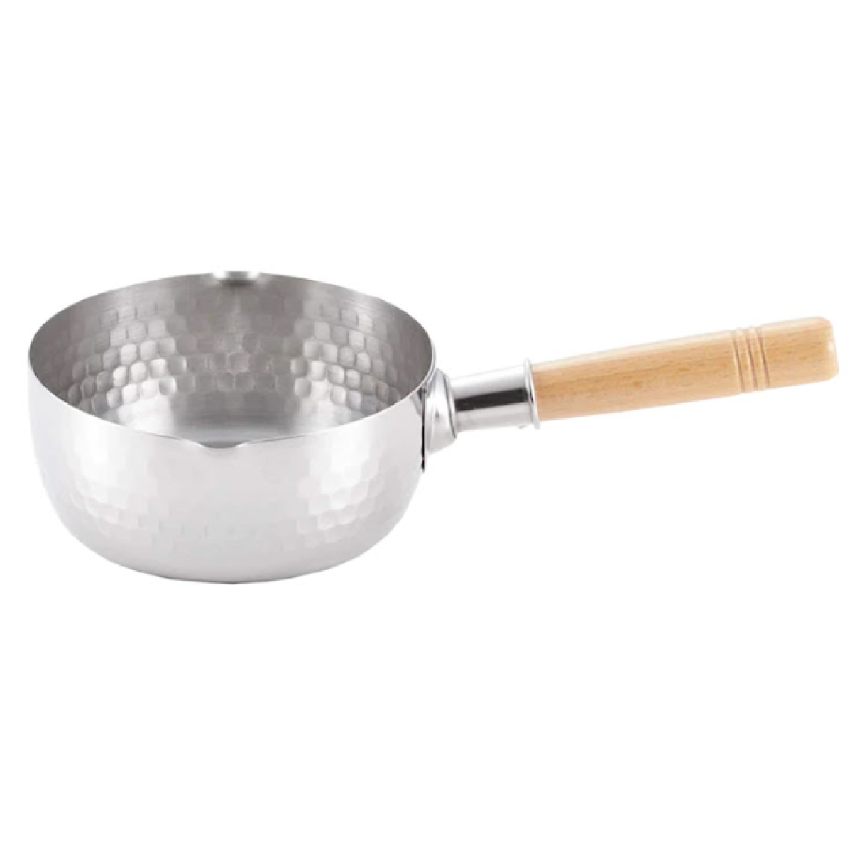 Yoshikawa 吉川 YH6752-YSK0022 18cm 不鏽鋼木製單柄雪平鍋